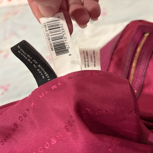 MARC by Marc Jacobs Classic Q Fran Satchel Plum/Purple Leather - Picture 10 of 16